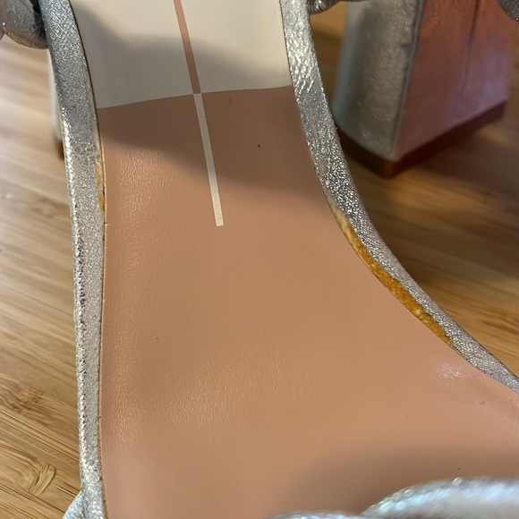 Dolce Vita Silver Sandals - Picture 4 of 7